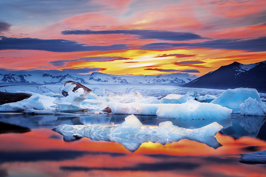 Fernweh_Chinook-Tours_Joekulsarlon_sunset_web